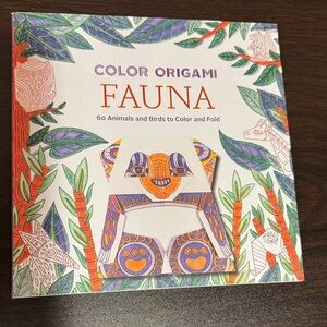 Color Origami Fauna Book - Multicolor